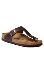 Klapki i japonki damskie - Birkenstock Japonki Gizeh Bs 0743833 Brązowy - miniaturka - grafika 1