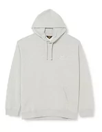 Bluzy męskie - Lee Męska bluza z kapturem Core Loose, Sharp Grey Mele., S - miniaturka - grafika 1