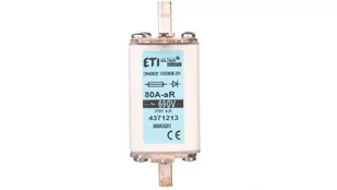 ETI Wkładka-topikowa-ultraszybka-M00UQ01-80A-690V 4371213 - Bezpieczniki elektryczne - miniaturka - grafika 1