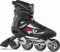 Rolki - Rolki Fila FILA SKATES Rolki LEGACY PRO 80 black/red 40,5 - miniaturka - grafika 1