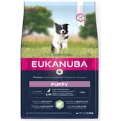 Sucha karma dla psów - Eukanuba Puppy Small & Medium Lamb 2,5 kg - miniaturka - grafika 1