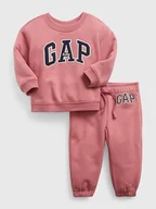 Bluzy i sweterki niemowlęce - GAP 2-częściowy zestaw w kolorze jasnoróżowym - miniaturka - grafika 1