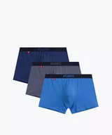 Majtki damskie - SZORTY ATLANTIC 3MH-011 WL25 NIEBIESKI CIEMNY - Atlantic - miniaturka - grafika 1