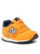 Buty dla chłopców - New Balance Sneakersy IZ373XH2 Pomarańczowy - miniaturka - grafika 1