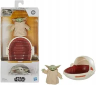 Figurki dla dzieci - Star Wars F4050 Gwiezdne Wojny - Grogu + Kołyska - miniaturka - grafika 1
