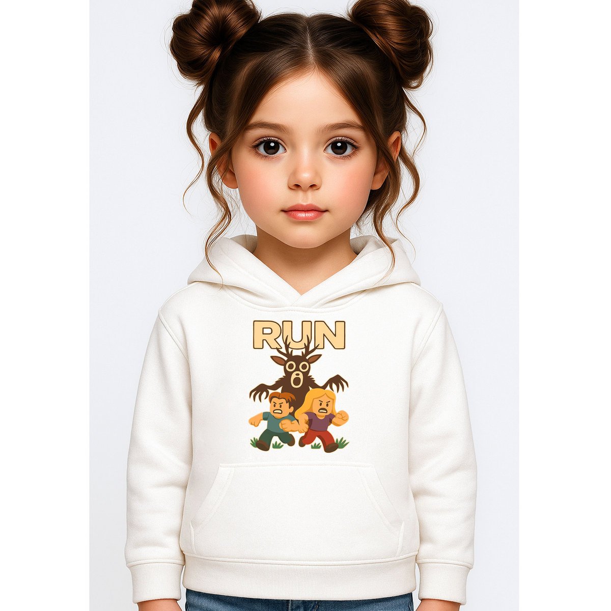 BLUZA DZIECIĘCA Z KAPTUREM 99 NOCY W LESIE ROBLOX 122-128 PREZENT