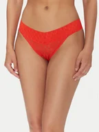 Majtki damskie - Calvin Klein Underwear Figi klasyczne LV00QD5283 Czerwony - miniaturka - grafika 1