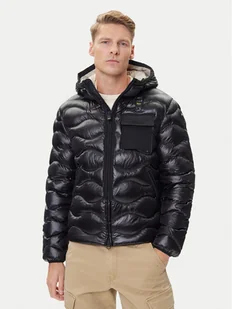 Blauer Kurtka przejściowa 25WBLUC02080 Czarny Regular Fit - Kurtki męskie - miniaturka - grafika 1