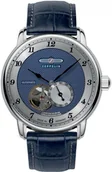 Zegarki męskie - Zegarek męski ZEPPELIN 8566-3 granatowy klasyczny - miniaturka - grafika 1