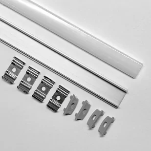 Profil Aluminiowy V-TAC 2mb Anodowany Do taśm LED ELASTYCZNY GIĘTKI 18x6mm VT-8138 - Taśmy LED - miniaturka - grafika 3