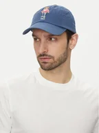 Czapki i chusty sportowe męskie - Polo Ralph Lauren Czapka z daszkiem 710963777001 Niebieski - miniaturka - grafika 1
