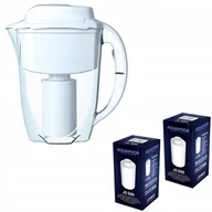 Dzbanki filtrujące - Dzbanek filtrujący Aquaphor J.SHMIDT 500 2,8 l + 3 wkłady, biały - miniaturka - grafika 1