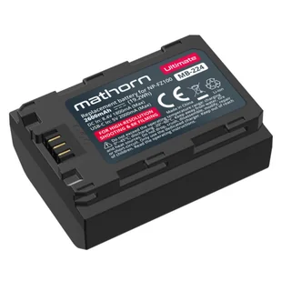 Mathorn MB-224 Ultimate 2600mAh USB-C zamiennik NP-FZ100 - Akumulatory do aparatów dedykowane - miniaturka - grafika 1