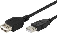 Kable USB - Kabel USB Vivanco Vivanco cable USB 2.0 extension 3m 45228 - miniaturka - grafika 1