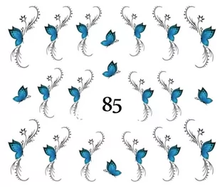Naklejki wodne na paznokcie - nr 85 - Ozdoby do paznokci - miniaturka - grafika 1