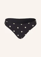 Stroje kąpielowe - Seafolly Dół Od Bikini Basic Daisychain schwarz - miniaturka - grafika 1