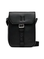 Nerki - Calvin Klein Saszetka Cargo Flap Reporter LV04D3131G Czarny - miniaturka - grafika 1