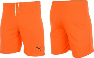 Puma Spodenki męskie Puma teamRISE Short pomarańczowe 704942 08 M - Spodnie sportowe męskie - miniaturka - grafika 1