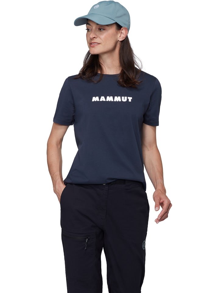 Mammut Koszulka w kolorze granatowym