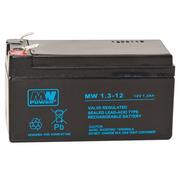 Akumulatory ogólnego zastosowania - Akumulator żelowy 12V/1,3Ah MW T1 - miniaturka - grafika 1