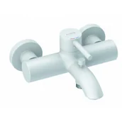 Baterie wannowe i prysznicowe - KLUDI 386915376 BOZZ jednouchwytowa bateria wannowo-natryskowa; biały mat - miniaturka - grafika 1