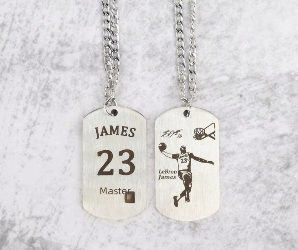 Naszyjnik wisiorek Lebron James 23 prezent koszykówka NBA