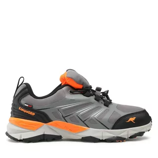 Buty dla chłopców - Trekkingi KANGAROOS - K-Ad Ground Rtx 18800 000 2125 D Steel Grey/Neon Orange - grafika 1