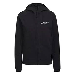 adidas W MT Softshel J kurtka damska, czarny, złoty, srebrny, XL - Kurtki damskie - miniaturka - grafika 1
