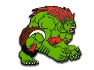 Gadżety dla graczy - PINFINITY Przypinka Street Fighter AR "Blanka" |  - miniaturka - grafika 1