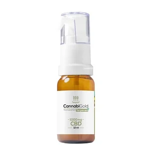 CannabiGold Terpenes+ 1000, suplement diety, 12 ml  3662041 - Przeziębienie i grypa - miniaturka - grafika 1