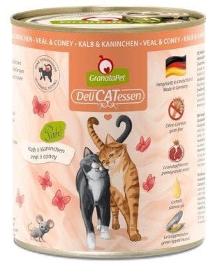 GranataPet DeliCatessen łosoś i indyk mokra karma dla kota 800g