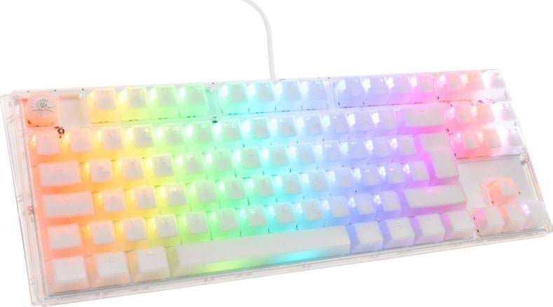 Ducky One 3 Aura White TKL Gaming Tastatur, RGB LED - Kailh Jellyfish Y DKON2187ST-FDEPDAWWWWK1