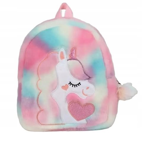 Torebka Dziecięca Puszysta Jednorożec Bajkowa UNICORN maskotka dziewczynki