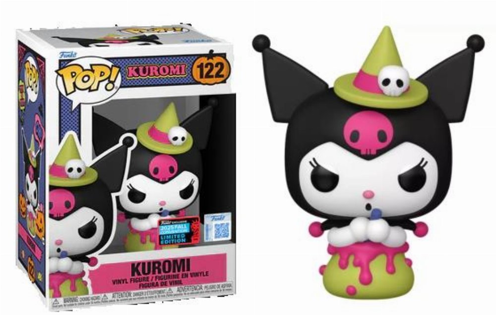 funko pop! sanrio: hello kitty and friends kuromi #122 nycc 2025 exclusive
