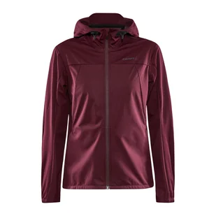 Damska Kurtka CRAFT ADV ESSENCE HYDRO JACKET W 1912465-492000 – Bordowy - Kurtki damskie - miniaturka - grafika 1