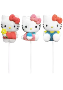 Lizak Marsmallow Hello Kitty 45g - Żelki - miniaturka - grafika 1