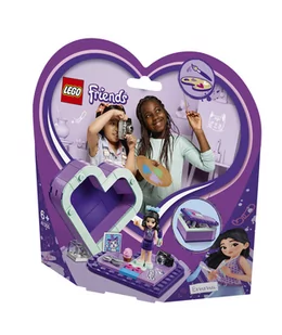 LEGO Friends Pudełko w kształcie serca Emmy 41355 - Klocki - miniaturka - grafika 1