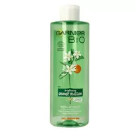 Płyny micelarne - Garnier Bio brightening orange blossom micellar water rozświetlający płyn micelarny do matowej i wrażliwej cery 400ml - miniaturka - grafika 1