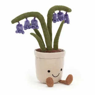 Jellycat DEKORACYJNA MASKOTKA Kwiatek - Dzwoneczek w uśmiechniętej doniczce - 20 cm A2BB - Maskotki i pluszaki - miniaturka - grafika 1