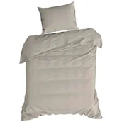 Pościel - Komplet pościeli muślinowej MUSLIN ciemny beż 140x200 cm - miniaturka - grafika 1