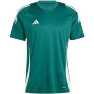 Koszulki męskie - Koszulka męska adidas Tiro 24 Jersey zielona IS1017 M - miniaturka - grafika 1