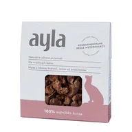 Przysmaki dla kotów - Ayla Przysmaki Liofilizowane Dla Kota 100% Wątróbki Kurze 28G - miniaturka - grafika 1