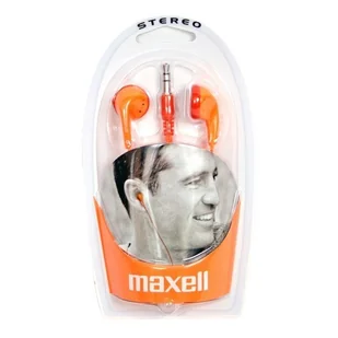 Maxell EB-98 pomarańczowe (303500.50.CN MXSEB98O) - Słuchawki - miniaturka - grafika 1