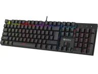 Klawiatury - Sandberg 640-31 klawiatura USB QWERTZ Niemiecki Czarny - miniaturka - grafika 1
