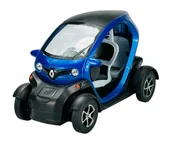 Samochody i pojazdy dla dzieci - KINSMART RENAULT TWIZY NIEBIESKI 1:18 BEZ PUDEŁKA KT5111 - miniaturka - grafika 1