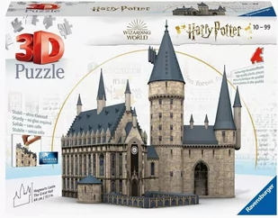 Ravensburger Spieleverlag Ravensburger 3D Puzzle 11259 - Harry Potter Hogwarts Schloss - Die Große Halle - 540 Teile - Für alle Harry Potter Fans ab 10 Jahren - Pozostałe książki - miniaturka - grafika 2