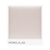 Panele ścienne i boazeria - Panel tapicerowany Mollis Print Mono A róż - miniaturka - grafika 1