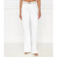 Spodnie damskie - Calvin Klein Jeansy MR RELAXED BOOT INFINITE WHITE - miniaturka - grafika 1