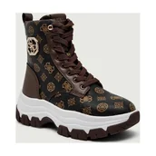 Botki damskie - Guess Botki na platformie BENZON - miniaturka - grafika 1