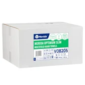 Ręczniki papierowe - Ręcznik papierowy ZZ Merida Optimum Slim 2 warstwy 3000 szt. makulatura biała - miniaturka - grafika 1